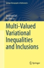 Image for Multi-valued variational inequalities and inclusions