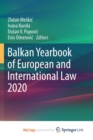 Image for Balkan Yearbook of European and International Law 2020