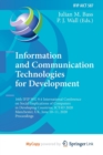 Image for Information and Communication Technologies for Development : 16th IFIP WG 9.4 International Conference on Social Implications of Computers in Developing Countries, ICT4D 2020, Manchester, UK, June 10-