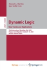 Image for Dynamic Logic. New Trends and Applications