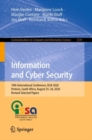 Image for Information and Cyber Security : 19th International Conference, ISSA 2020, Pretoria, South Africa, August 25–26, 2020, Revised Selected Papers