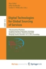 Image for Digital Technologies for Global Sourcing of Services
