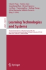 Image for Learning Technologies and Systems : 19th International Conference on Web-Based Learning, ICWL 2020, and 5th International Symposium on Emerging Technologies for Education, SETE 2020, Ningbo, China, Oc