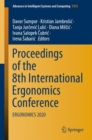 Image for Proceedings of the 8th International Ergonomics Conference  : ergonomics 2020