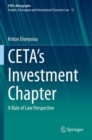 Image for CETA&#39;s investment chapter  : a rule of law perspective