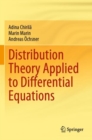 Image for Distribution theory applied to differential equations