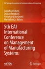 Image for 5th EAI International Conference on Management of Manufacturing Systems