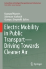 Image for Electric mobility in public transport  : driving towards cleaner air