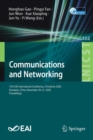 Image for Communications and Networking : 15th EAI International Conference, ChinaCom 2020, Shanghai, China, November 20-21, 2020,  Proceedings