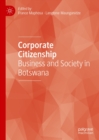 Image for Corporate citizenship: business and society in Botswana