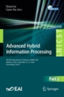 Image for Advanced Hybrid Information Processing : 4th EAI International Conference, ADHIP 2020, Binzhou, China, September 26-27, 2020, Proceedings, Part II