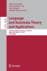 Image for Language and Automata Theory and Applications : 15th International Conference, LATA 2021, Milan, Italy, March 1–5, 2021, Proceedings