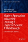Image for Modern Approaches in Machine Learning and Cognitive Science: A Walkthrough : Latest Trends in AI, Volume 2