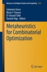 Image for Metaheuristics for Combinatorial Optimization