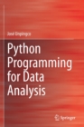 Image for Python programming for data analysis