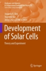 Image for Development of solar cells  : theory and experiment