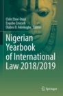 Image for Nigerian Yearbook of International Law 2018/2019