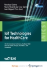 Image for IoT Technologies for HealthCare