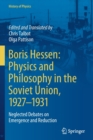 Image for Boris Hessen  : physics and philosophy in the Soviet Union, 1927-1931
