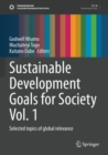 Image for Sustainable Development Goals for Society Vol. 1