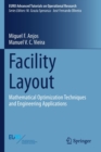 Image for Facility layout  : mathematical optimization techniques and engineering applications
