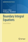 Image for Boundary Integral Equations