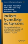 Image for Intelligent Systems Design and Applications: 20th International Conference on Intelligent Systems Design and Applications (ISDA 2020) Held December 12-15, 2020
