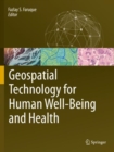 Image for Geospatial Technology for Human Well-Being and Health