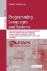 Image for Programming Languages and Systems : 30th European Symposium on Programming, ESOP 2021, Held as Part of the European Joint Conferences on Theory and Practice of Software, ETAPS 2021, Luxembourg City, L