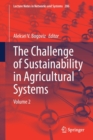 Image for The Challenge of Sustainability in Agricultural Systems