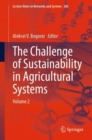 Image for Challenge of Sustainability in Agricultural Systems: Volume 2