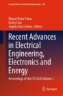 Image for Recent Advances in Electrical Engineering, Electronics and Energy: Proceedings of the CIT 2020 Volume 1 : 762
