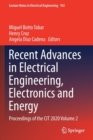 Image for Recent advances in electrical engineering, electronics and energy  : proceedings of the CIT 2020Volume 2