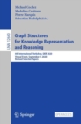 Image for Graph Structures for Knowledge Representation and Reasoning