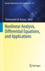 Image for Nonlinear Analysis, Differential Equations, and Applications