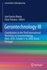 Image for Gerontechnology III  : contributions to the Third International Workshop on Gerontechnology, IWOG 2020, October 5-6, 2020, âEvora, Portugal