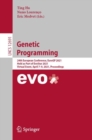 Image for Genetic Programming: 24th European Conference, EuroGP 2021, Held as Part of EvoStar 2021, Virtual Event, April 7-9, 2021, Proceedings