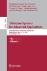 Image for Database Systems for Advanced Applications