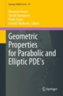 Image for Geometric Properties for Parabolic and Elliptic PDE&#39;s