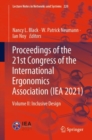Image for Proceedings of the 21st Congress of the International Ergonomics Association (IEA 2021): Volume II: Inclusive Design