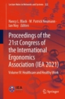 Image for Proceedings of the 21st Congress of the International Ergonomics Association (IEA 2021) : Volume IV: Healthcare and Healthy Work