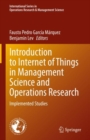 Image for Introduction to Internet of Things in Management Science and Operations Research : Implemented Studies