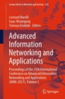 Image for Advanced Information Networking and Applications : Proceedings of the 35th International Conference on Advanced Information Networking and Applications (AINA-2021), Volume 1