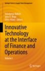 Image for Innovative Technology at the Interface of Finance and Operations: Volume I : 11