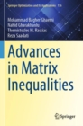 Image for Advances in matrix inequalities