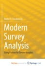 Image for Modern Survey Analysis : Using Python for Deeper Insights