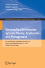 Image for Geographical Information Systems Theory, Applications and Management : 6th International Conference, GISTAM 2020, Prague, Czech Republic, May 7–9, 2020, Revised Selected Papers