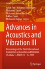 Image for Advances in Acoustics and Vibration III: Proceedings of the Third International Conference on Acoustics and Vibration (ICAV2021), March 15-16, 2021 : 17