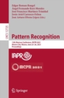 Image for Pattern Recognition : 13th Mexican Conference, MCPR 2021, Mexico City, Mexico, June 23–26, 2021, Proceedings