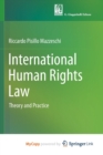 Image for International Human Rights Law : Theory and Practice